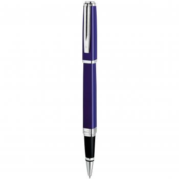 Exception Slim Waterman Tintenroller S0637150 – schwarze Schriftfarbe, blauer Lack