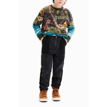 Jean Droit Desigual Noir Homme