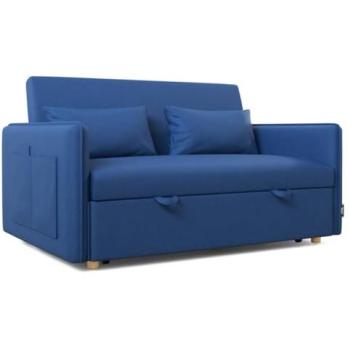 Sofá Cama Naluí Nest 2 Azul Marino, 139x100x80 cm – 2 plazas