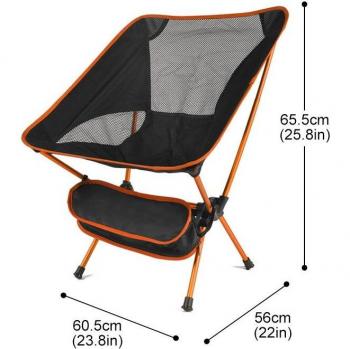 Faltbarer Stuhl fürs Campen und Grillen
