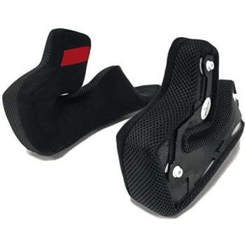 Coussinets de joue Nolan N60-6 Clima Comfort Noir-Rouge Taille L