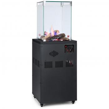 Blumfeldt CrystalView 8 kW, radiateur à gaz en inox
