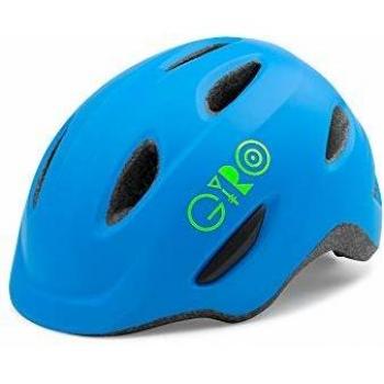 Giro Scamp Casco Bambino Blu Opaco/Lime Small