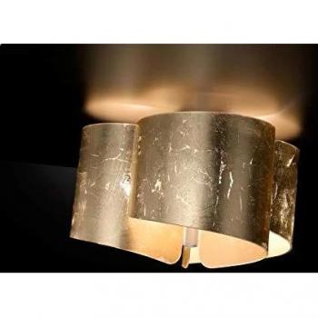 Selène Papiro Deckenleuchte, 3-flammig, gold
