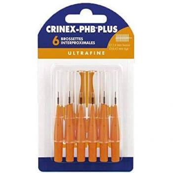 Crinex PHB Ultrafine Plus 0.7 Interproximal Brushes 6 Pack