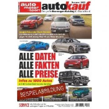 autokauf 03/2023 Sommer: Der große Neuwagen-Katalog für Deutschland