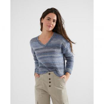 Silbon Mujer: Jersey a Rayas de Punto