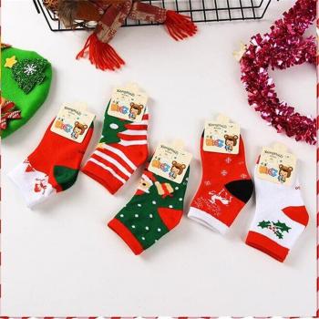 Navidad en Tobillos 5 Paquete Bebé
