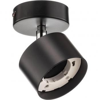 Eko-Light Cloudy 1-Bulb Spotlight in Black