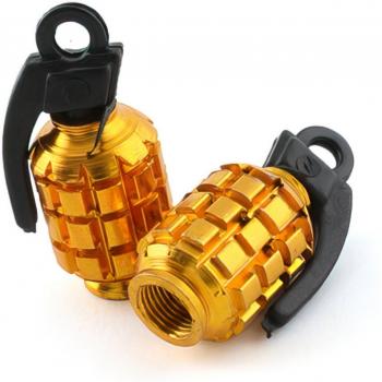 Tappi Valvola Granata Oro Coppia STR8