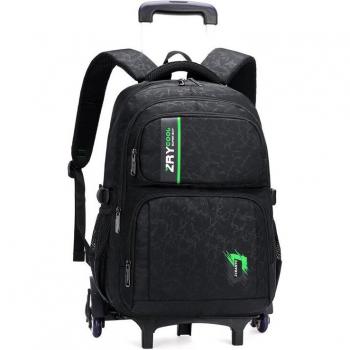 ZIRANYU Waterproof Trolley Backpack for Kids