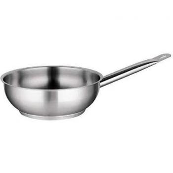 Vogue Flared Stainless Steel Sauté Pan