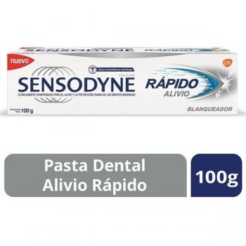 Sensodyne Crema Dental Rápido Alivio Blanqueador Dientes Sensibles 100 grs