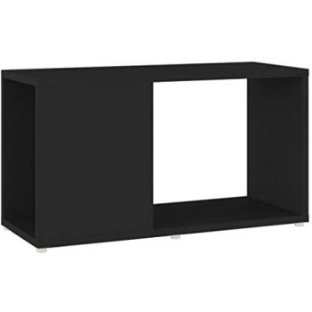 VIDAXL Mobile tv Nero 60x24x32 cm in Truciolato 559947