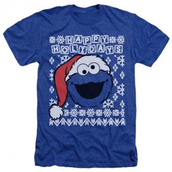 Royal Edition Sesame Street Cookie Monster Holiday Shirt
