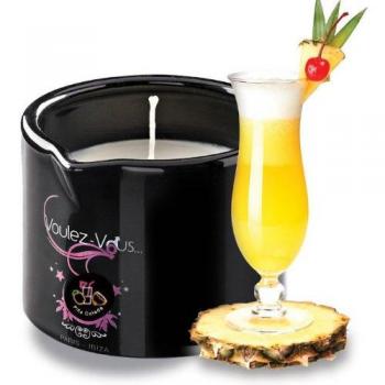 Tropische Wärme: Massagekerze Piña Colada