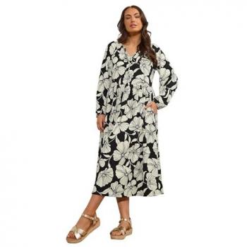 Classic Jersey Crepe A-Line Dress