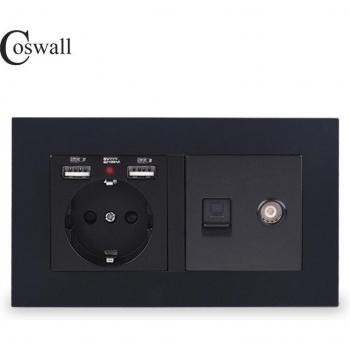 Prise Murale Intelligente Coswall avec RJ45