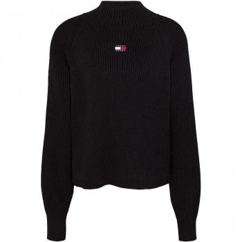 Damen Strickpulli von Tommy Jeans mit Markenaufdruck