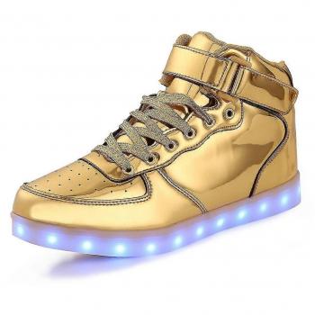 Elsavct Shoes Enfant – Footsport LED, Or 40