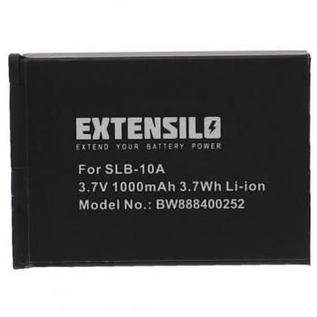 Batterie photo numérique Samsung SLB-10A 1000mAh