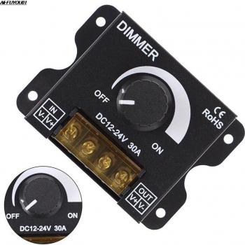 Adjustable LED Dimmer 30A 360W for Single Color 5050/3528