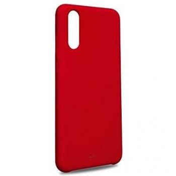 Puro Silicone Liquid Case con Fodera in Microfibra per Huawei P20 5.8