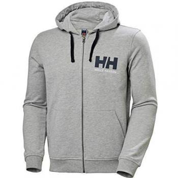 Helly Hansen Sweat à Capuche Homme Logo HH Zippé Gris S