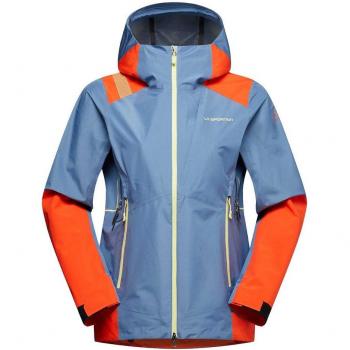 Sportiva Crossridge Evo Shell Blu con Cappuccio Donna L