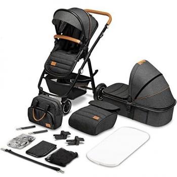Passeggino Duo Amber 2 in 1 Grey Graphite