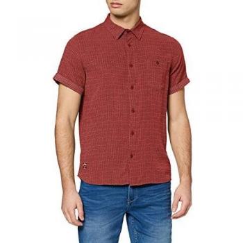 Chemise OxbOw M1CIMODA Manches Courtes pour Homme, Terra, L