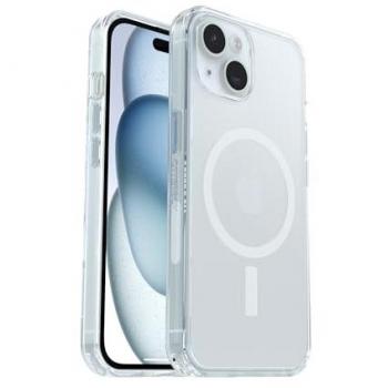 OtterBox Symmetry Series Clear – Coque de protection pour téléphone portable compatible MagSafe, poussière d'étoile – pour Apple iPhone 13, 14, 15, 16e