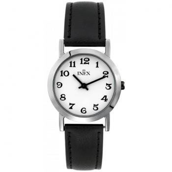 Inex Men's Silver/White Analog Watch