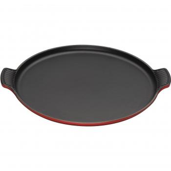 Bistro‑Pizza‑Rundplatte 32 cm Le Creuset, Kirschrot