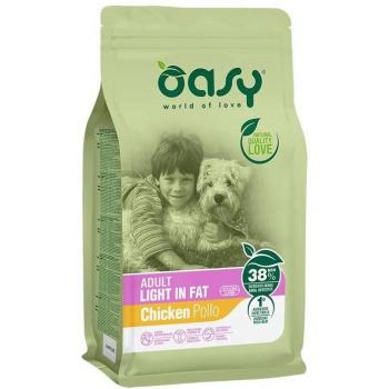 Oasi Croccantini per Cani Adulti Sovrappeso con Pollo, 12 kg