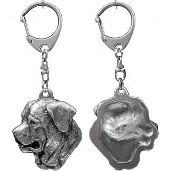 Art-Dog Silver Dog Key Ring