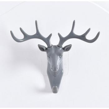 Rustic Deer Head Hook Rack