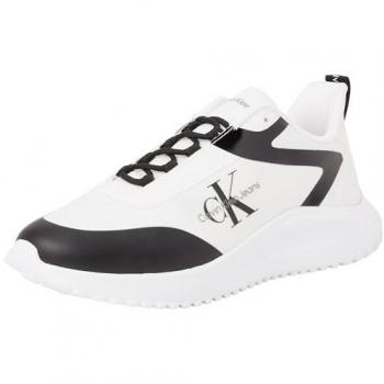 Calvin Klein YM0YM00968 Trainers Bright White / Black Male UK 10