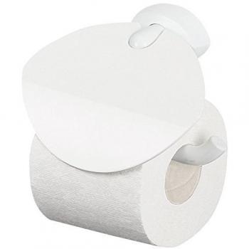 Soporte de papel higiénico SPIRELLA Lemon de plástico blanco 16,5 cm