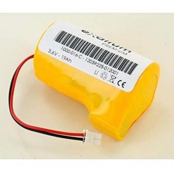 Exalium Batería 3.6V 13Ah Litio Bat-D para transmisor inalámbrico