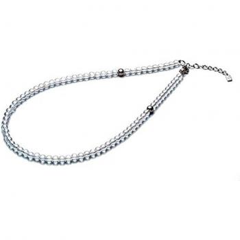 Phiten 5mm Titanium Crystal Necklace