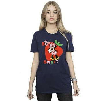 Navy So Sweet Strawberry Minnie Mouse T-Shirt