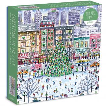 Christmas in the City 1000 Piece Puzzle by Michael Storrings (Galison)