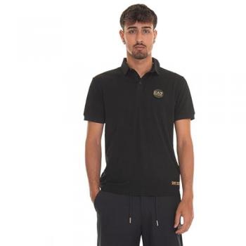 Polo EA7 Negro para Hombre Talla L