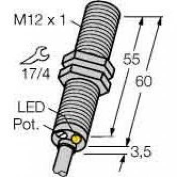 Turck BC3‑M12‑AP6X PNP Schließer – Kapazitive Näherungssensoren