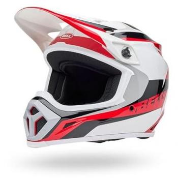 BELL Casco Off-Road MX-9 MIPS Rojo-Blanco