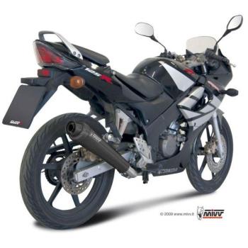 Volledig RVS X-Cone MIVV Systeem voor Honda CBR 125 R 2004‑2010
