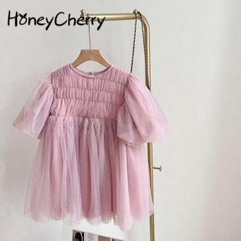Robe de Fête Bouffante pour Filles