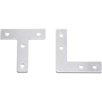 Alumínio Conector T‑L Serie EU 20 30 40 con Accesorios 3D Transversales
