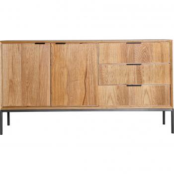 Kodu Aparador 144x40x79 Madera Abeto Marrón